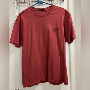 Talentless burnt red t shirt